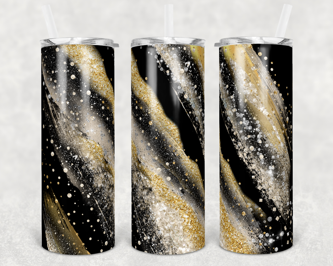 Black and Gold Galaxy