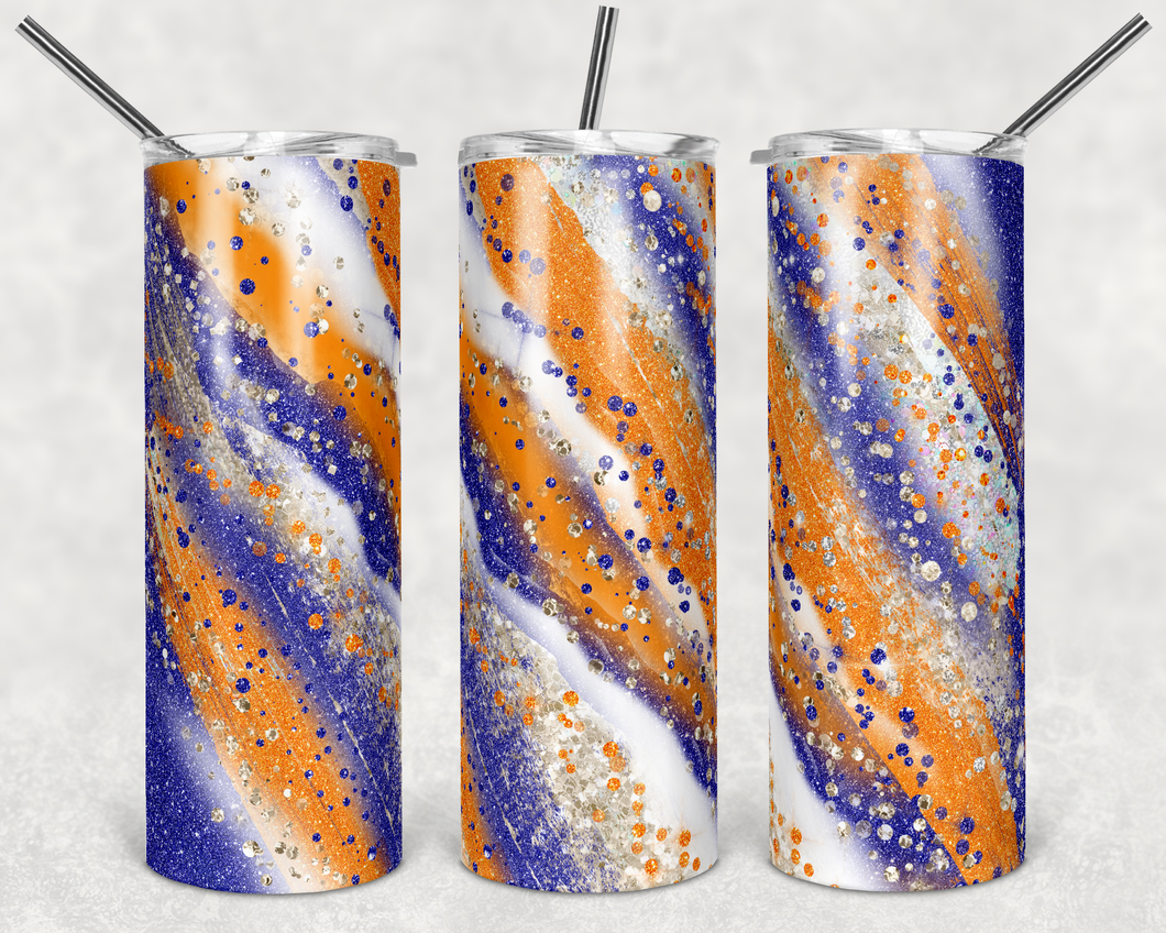 Blue and Orange Galaxy